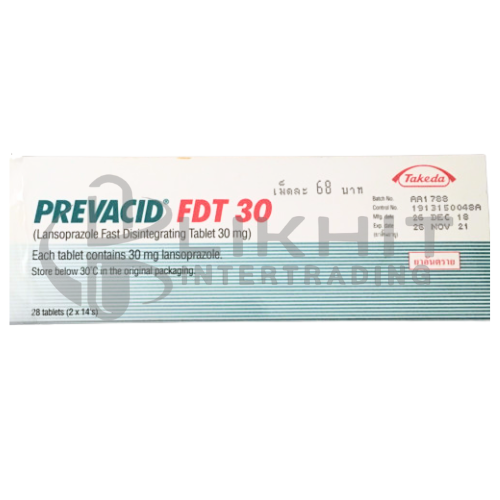 PREVACID FDT 30MG. 14'S