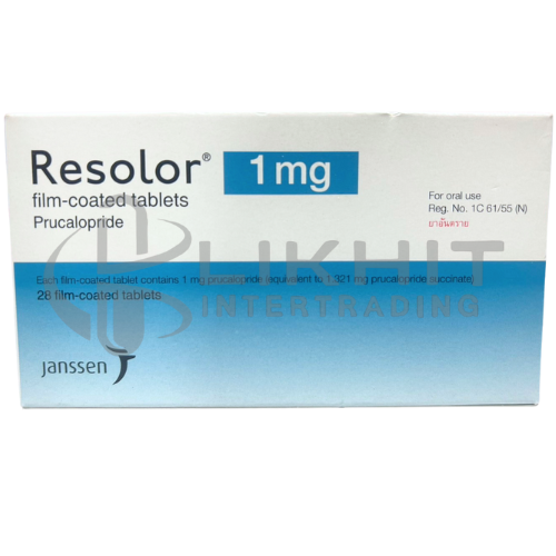 RESOLOR 1MG 4X7'S