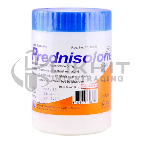 PREDNISOLONE 5MG AU 1000'S