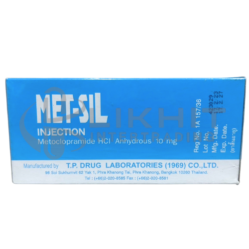 MET-SIL INJ 10MG 50X2ML
