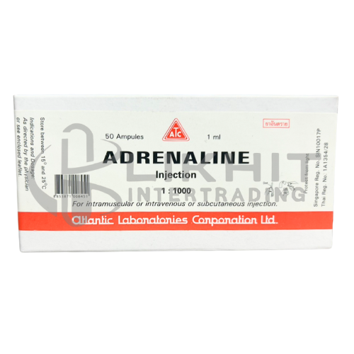 ADRENALINE INJ 50X1ML