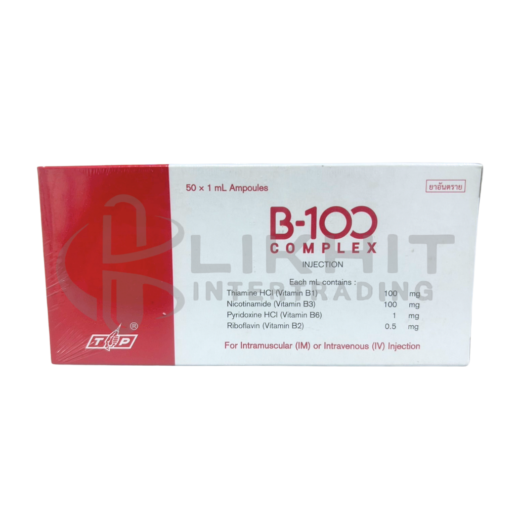 B-100 COMPLEX INJ 50X1ML