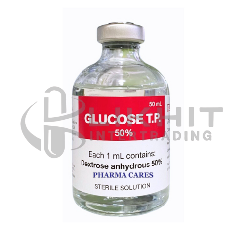 GLUCOSE INJ 50% 50ML