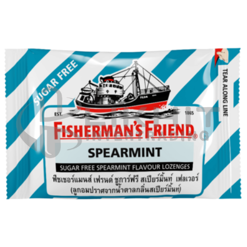 FISHERMAN สเปียร์มินท์ สีฟ้า-ขาว