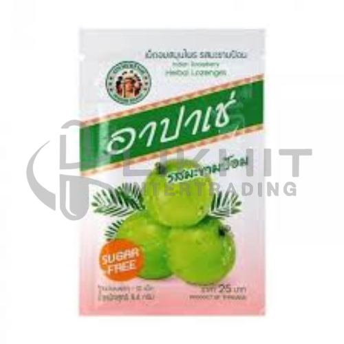 ยาอมอาปาเช่ รสมะขามป้อม 25X12'S