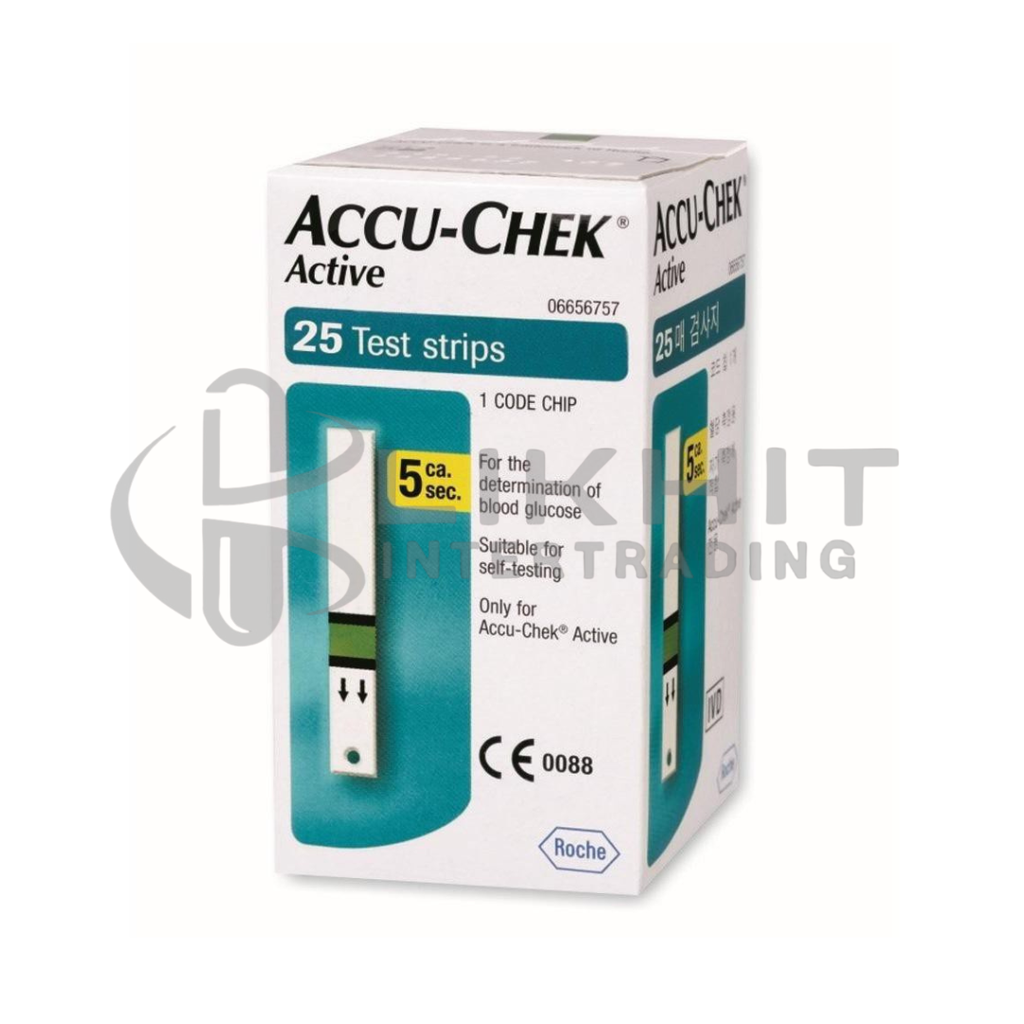 ACCU-CHEK ACTIVE STRIP 25'S