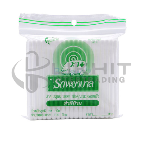 COTTONBUD 100อัน (รถพยาบาล)