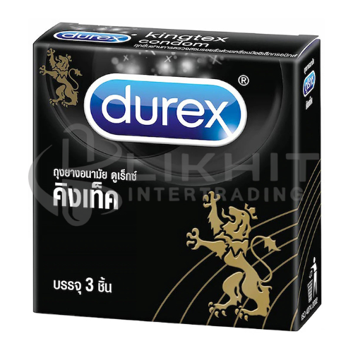 DUREX KINGTEX 49MM 12X3'S