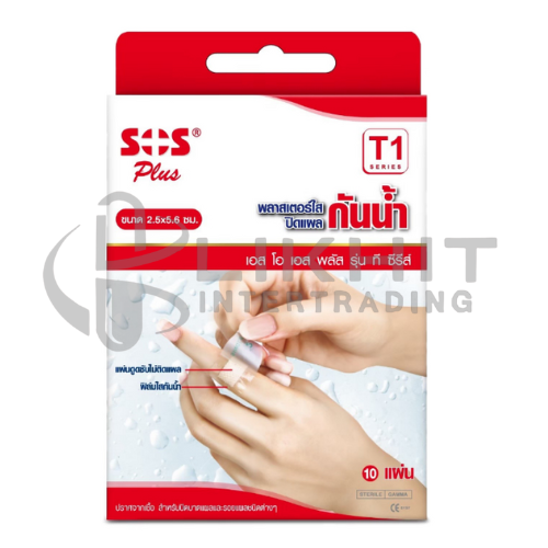 SOS PLASTER T1 (2.5X5.6CM) 10'S