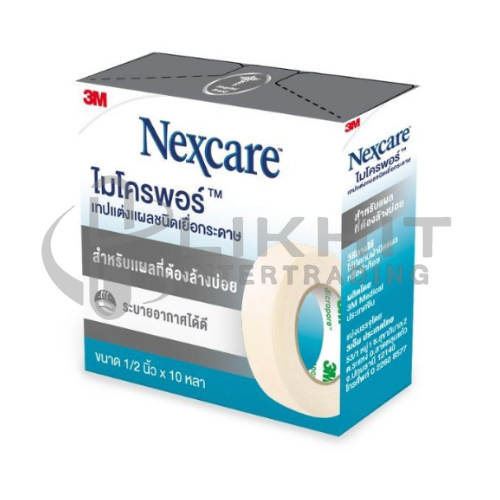 3M MICROPORE (0.5นิ้วx10หลา) 24'S