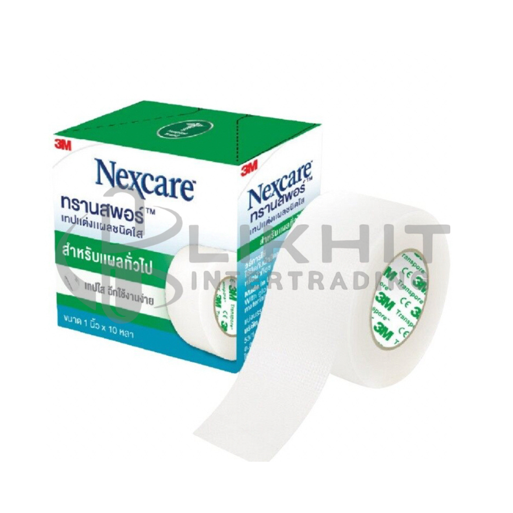 3M.TRANSPORE 1นิ้วx10หลา ปรับราคา
