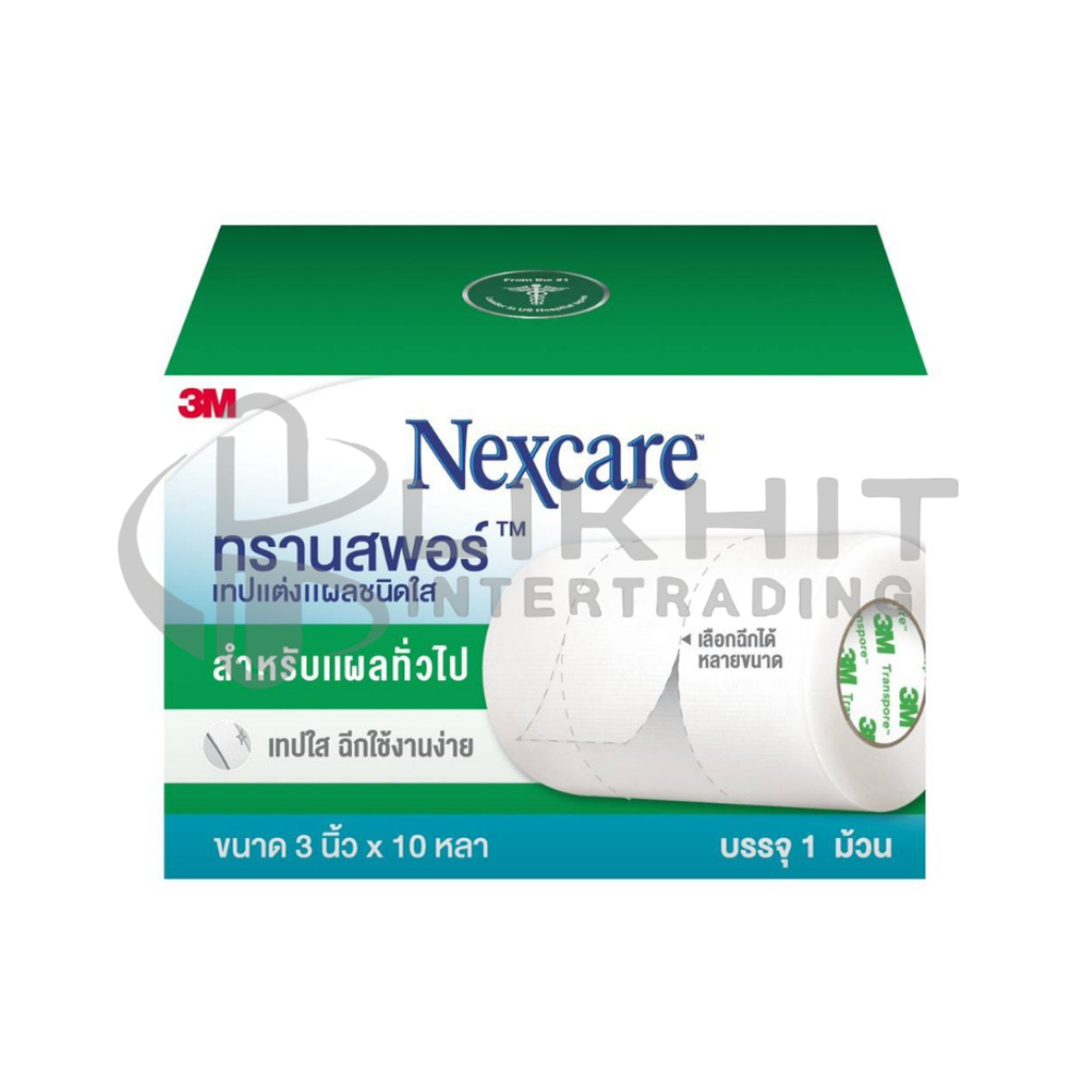 3M.TRANSPORE 3นิ้วx10หลา