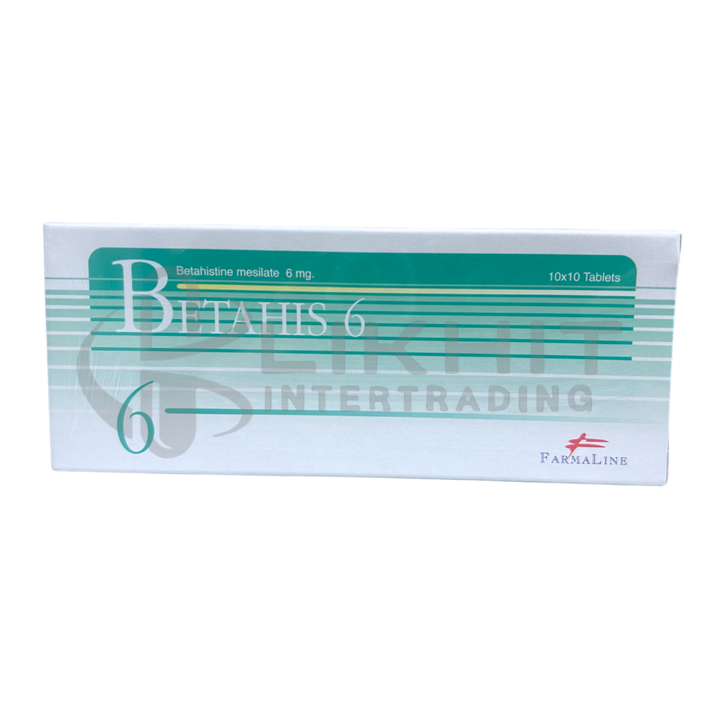 BETAHIS 6MG 10X10'S
