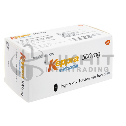 KEPPRA 500MG 6X10'S