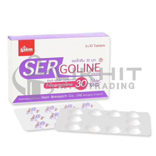 SERGOLINE 30MG 3X10'S