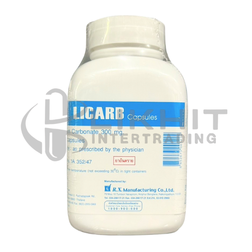 LICARB 300 MG/500CAP