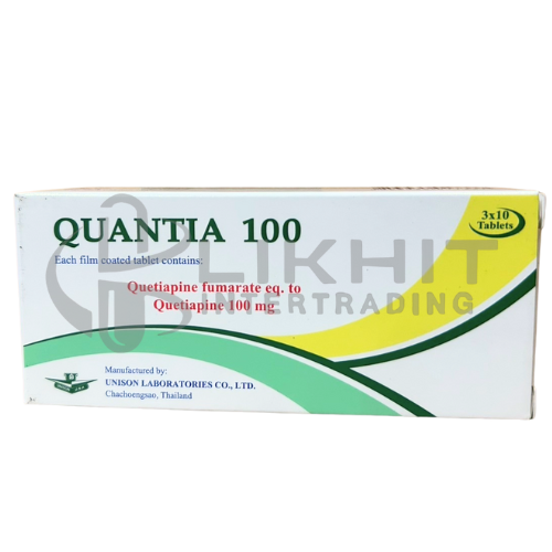 QUANTIA 100 MG.10'S