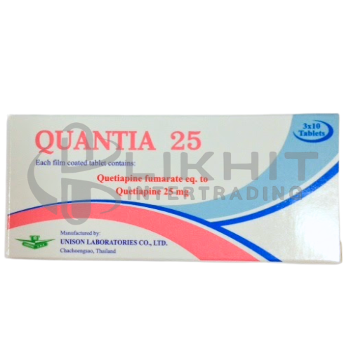 QUANTIA 25 MG.10'S