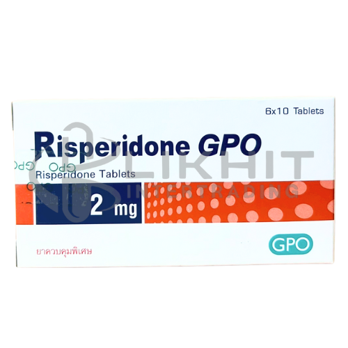 RISPERIDONE GPO 2MG 6X10'S
