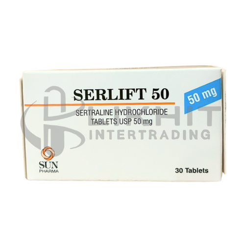 SERLIFT 50MG 3X10'S