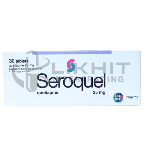 SEROQUEL 25MG 3X10'S