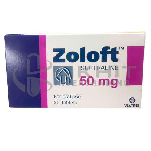 ZOLOFT 50MG. 3X10'S