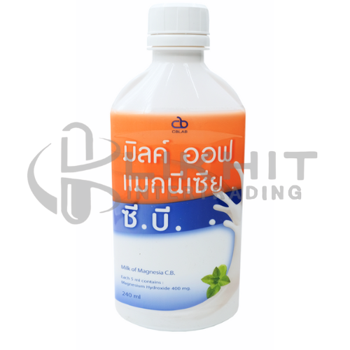 MILK OF MAGNESIA C.B. 240ML