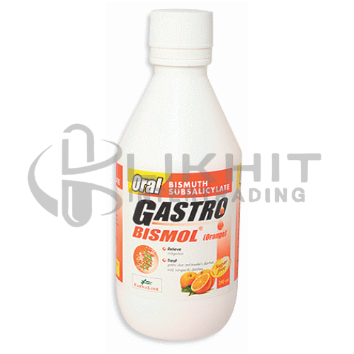 GASTRO BISMOL 240ML ส้ม.