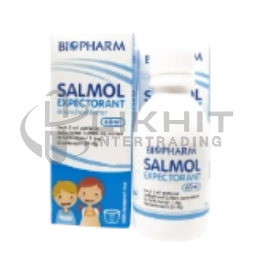 SALMOL EXPECTORANT SYR 60ML ฟ้า