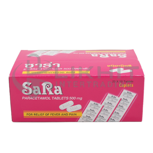 SARA FOIL 20X10'S เม็ดยาวรี