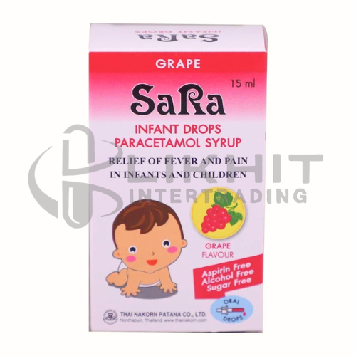 SARA INFANT DROPS องุ่น 15ML