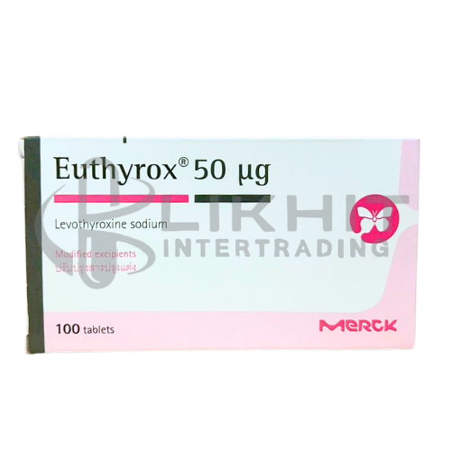 EUTHYROX 50MCG 4X25'S