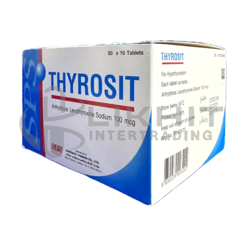 THYROSIT 100MCG 50X10'S