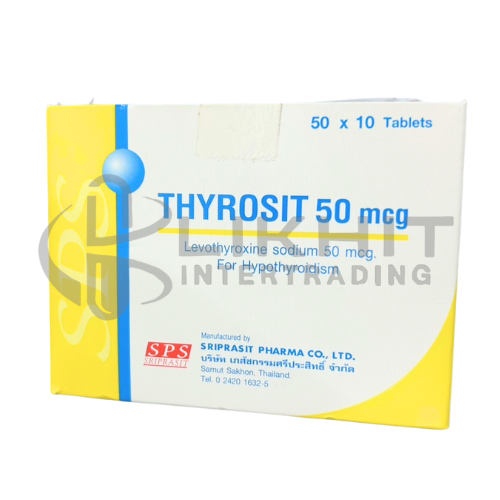THYROSIT 50MCG. 10'S