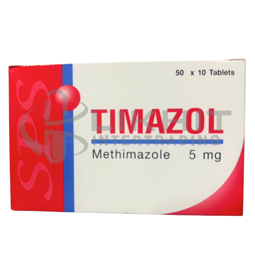 TIMAZOL 5MG 50X10'S