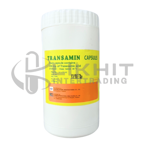 TRANSAMIN 250MG. สีขาว
