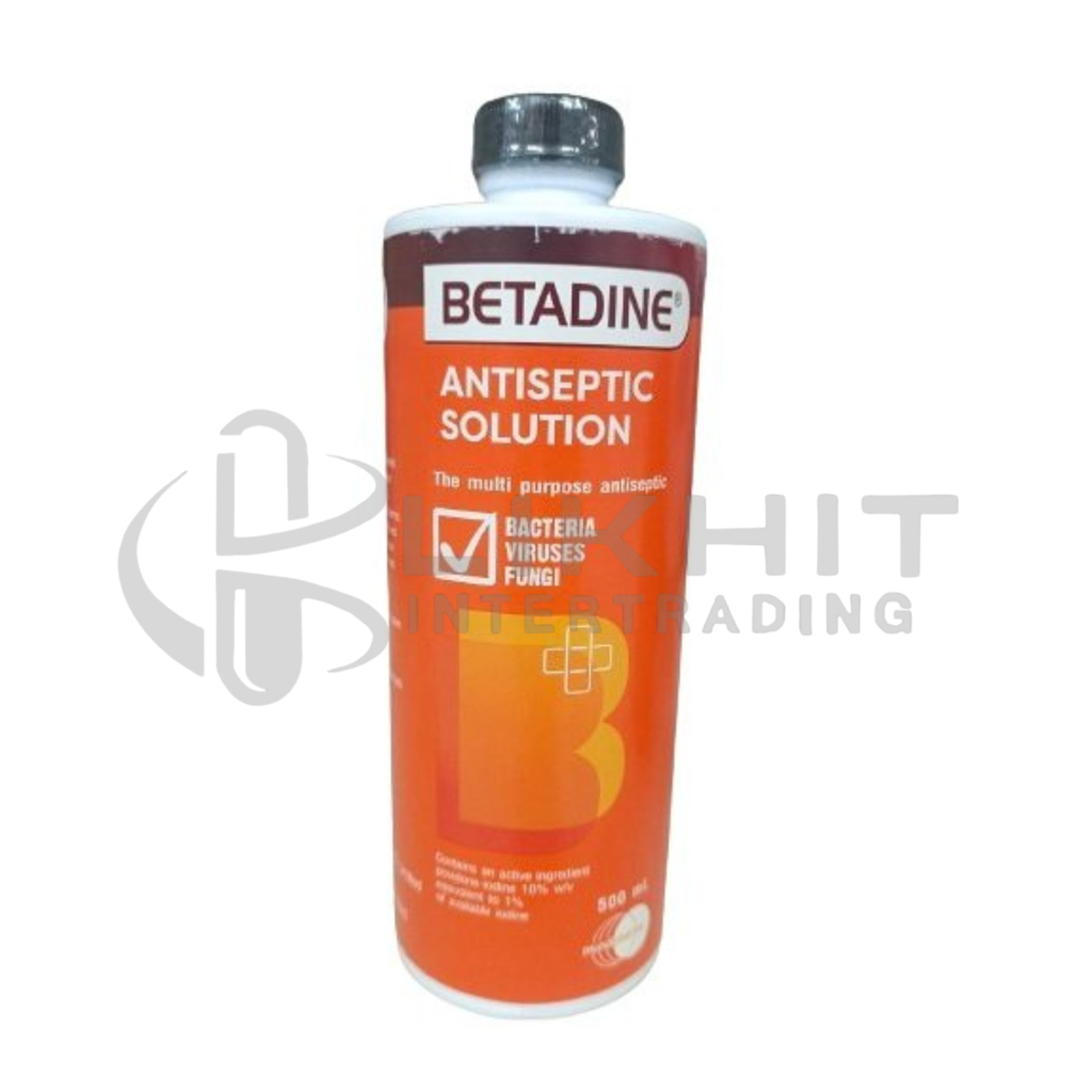 BETADINE ANTISEPTIC SOLUTION 500ML