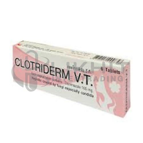 CLOTRIDERM V.T.100MG 6'S