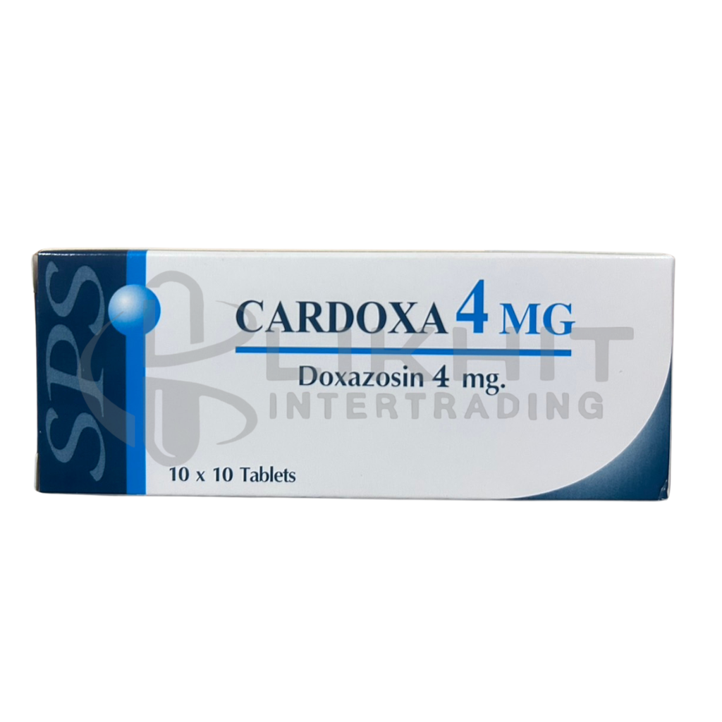 CARDOXA 4MG 10X10'S