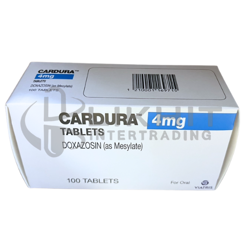 CARDURA 4MG.10'S.