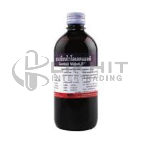 GENTIAN VIOLET 450 ML.-ตราคนตีเสือ