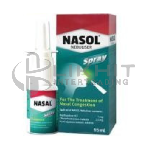 NASOL SPRAY 15ML.