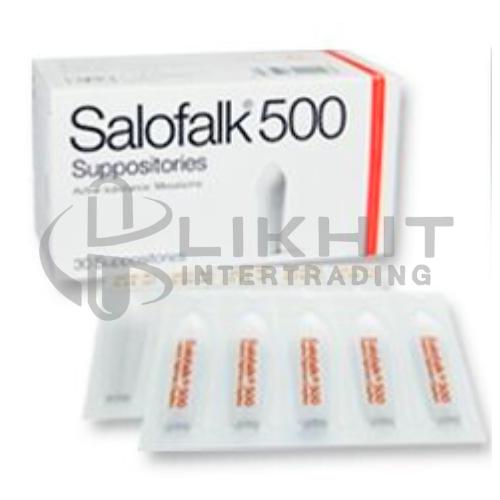 SALOFALK SUPPO 500MG