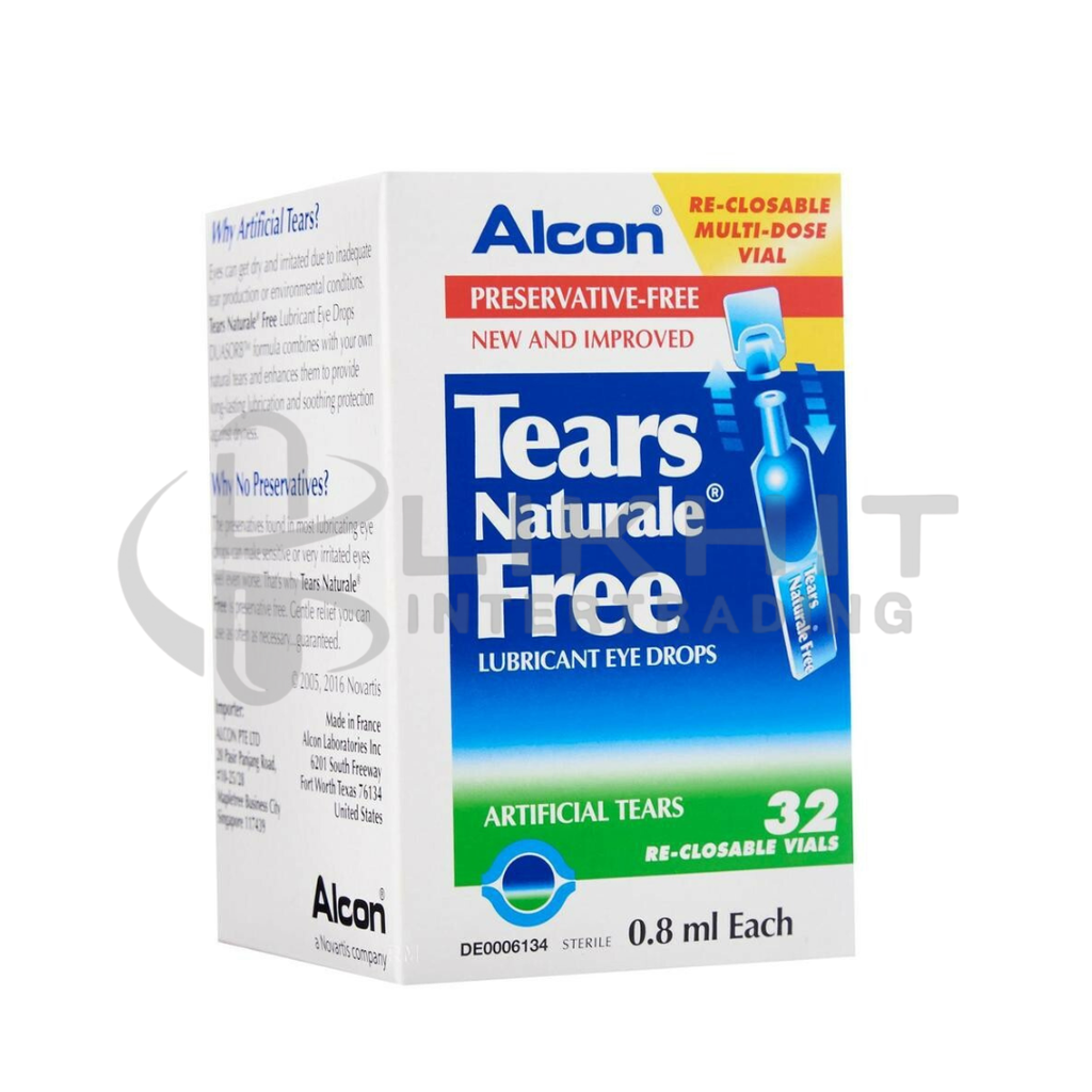 ALCON TEARS NATURALE FREE 0.03ML 32'S