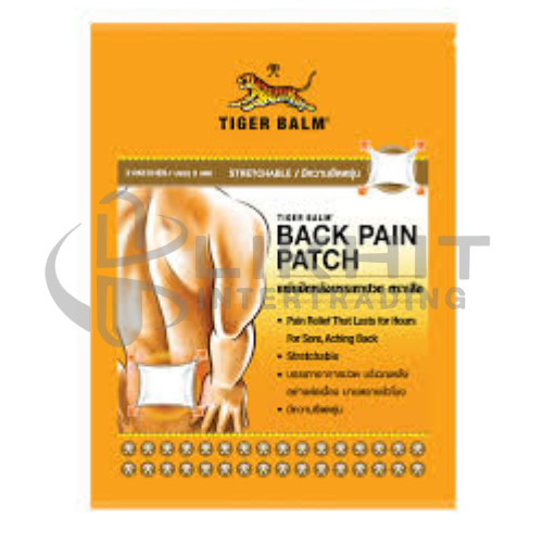 พลาสเตอร์ปิดหลังตราเสือ BACK PAIN 2ชิ้น