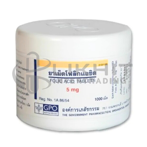 FOLIC ACID 5MG GPO