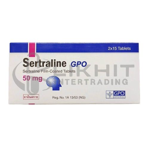SERTRALINE GPO 50MG 2X15'S