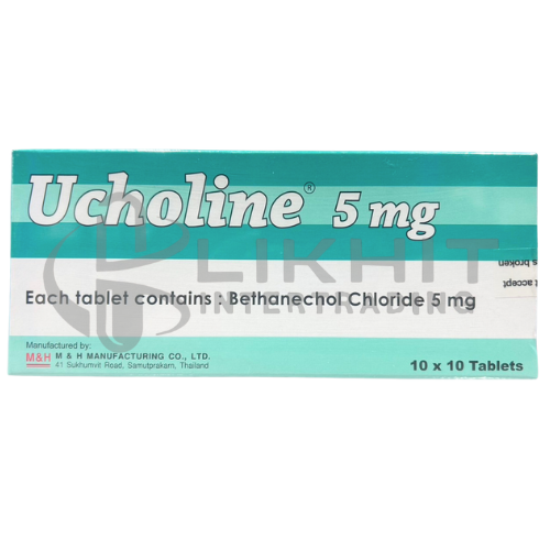 UCHOLINE 5MG. 10'S