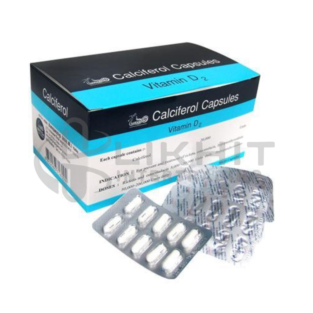 CALCIFEROL CAPSULES 10'S