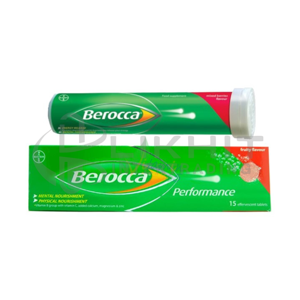 BEROCCA รสผลไม้รวม 15'S